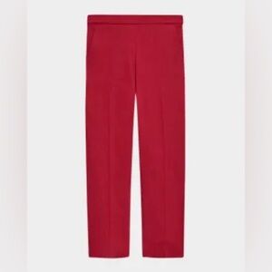 Polo Ralph Lauren Women’s Red Wool Blend Trousers Size 8